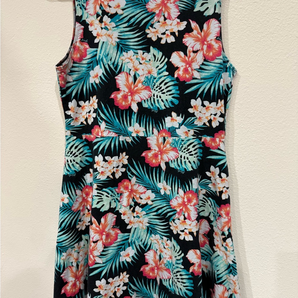 PINK Victoria's Secret Floral Dress , cover up round opened back size large